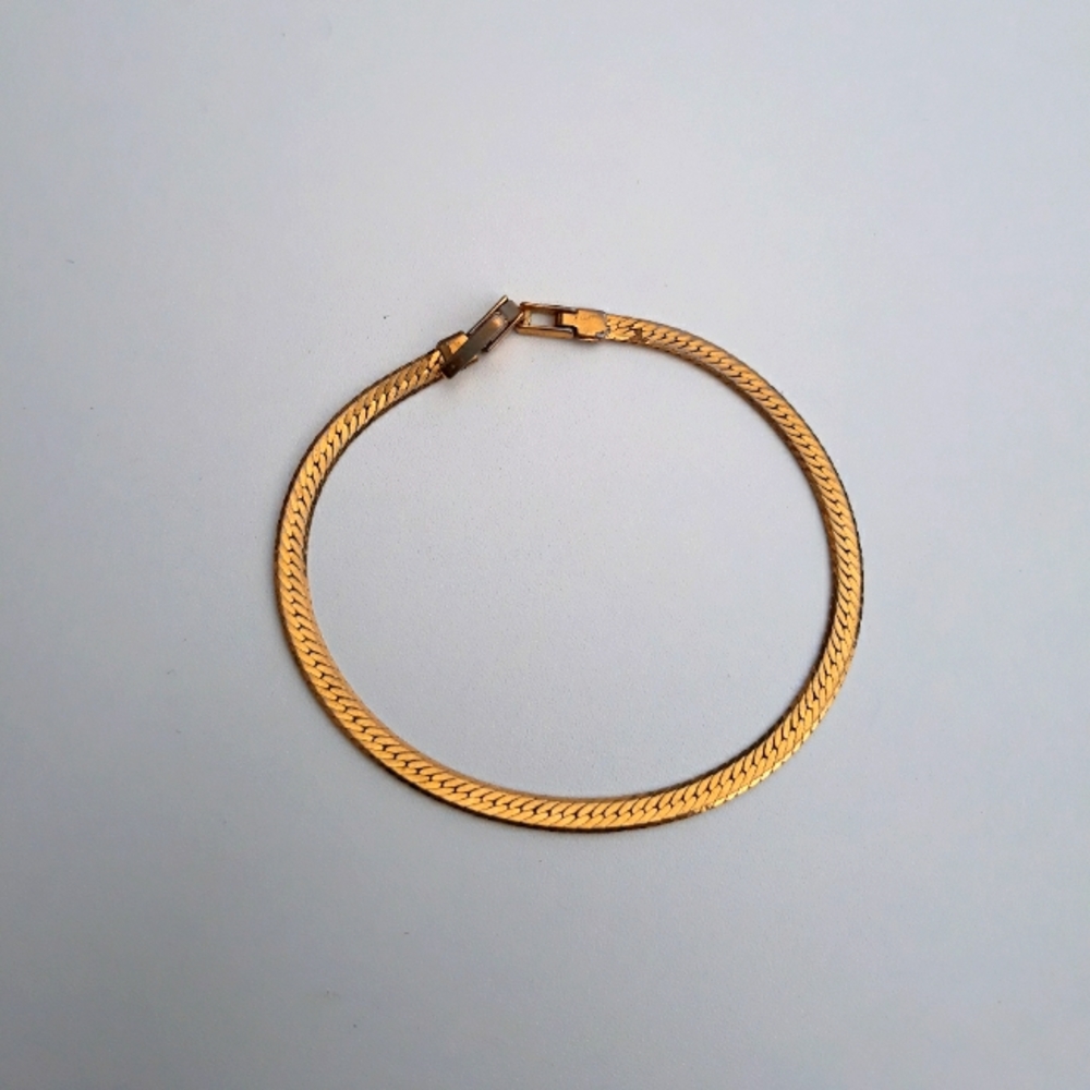 Vintage Simple Gold Bracelet